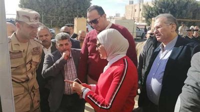 وزيرة الصحة تتفقد المنشآت الطبية بجنوب سيناء