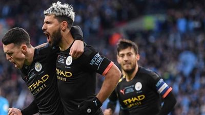 مانشستر سيتي بطلًا لكأس الرابطة بفوزه على أستون فيلا 2-1