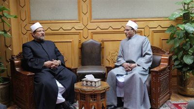 وكيل الأزهر يستقبل وزير الأوقاف لمناقشة سبل التعاون المشترك بين المؤسستين
