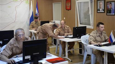 دخول الشرطة العسكرية الروسية بلدة 