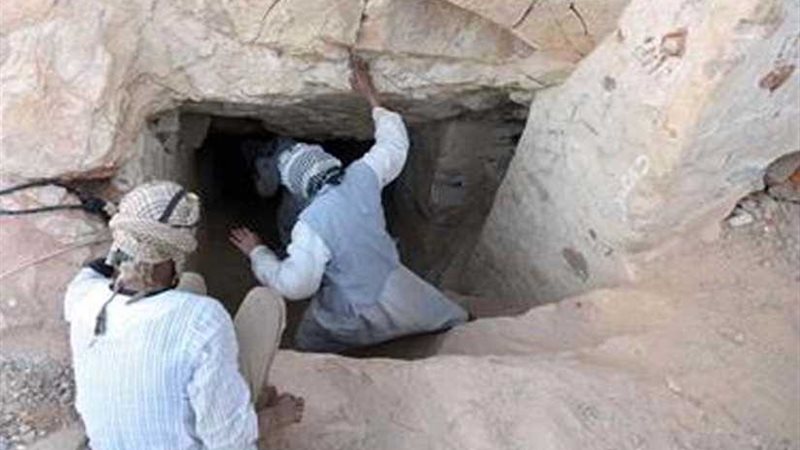 آخرة التنقيب عن الآثار..