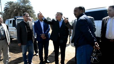  محافظ المنيا يتابع مراحل تطوير مصنع تدوير القمامة بملوي 