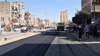 بدء رصف شوارع بأبوقرقاص بالمنيا وحملات نظافة بــ 4 قرى 