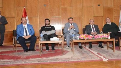 جامعة أسيوط تستضيف الفنان حسن الرداد والكاتب ناصر عبد الرحمن