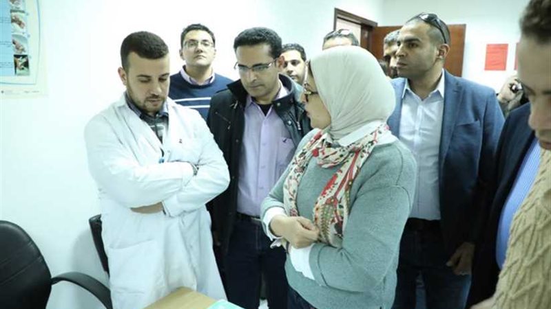 خلال زيارتها لمستشفى