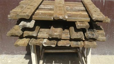 ضبط طن مهمات تابعة للسكة الحديد