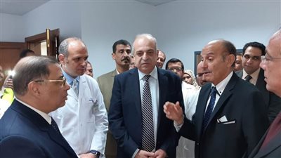 افتتاح أعمال التطوير بمستشفى المطرية التعليمي