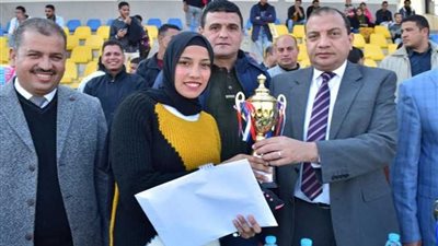 تربية رياضية بني سويف بطل 