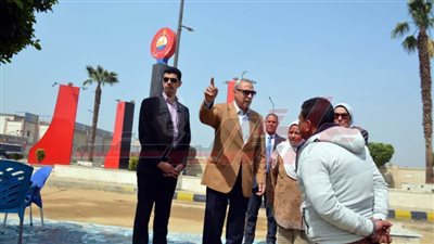 محافظ القليوبية يتفقد طريق شركات البترول للبدء فى تطويره 
