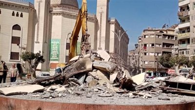 بدء تطوير ميدان «الشيخ حسانين» بالمنصورة