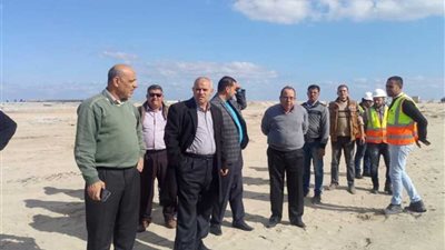 مساعد هيئة المجتمعات العمرانية يتفقد مشروعات مدينة المنصورة الجديدة