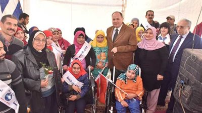 محافظ أسيوط يشهد احتفال اليوم العالمي للأشخاص ذوي الاعاقة