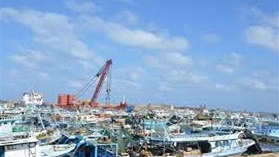 إغلاق ميناء الصيد ببرج البرلس ليوم الرابع لسوء الأحوال الجوية