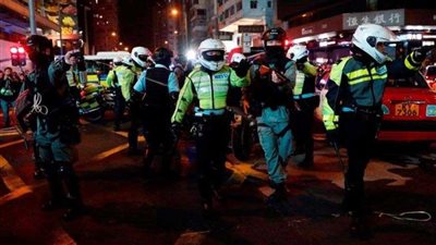 اعتقال 336 شخصا في هونج كونج خلال عطلة أعياد الميلاد