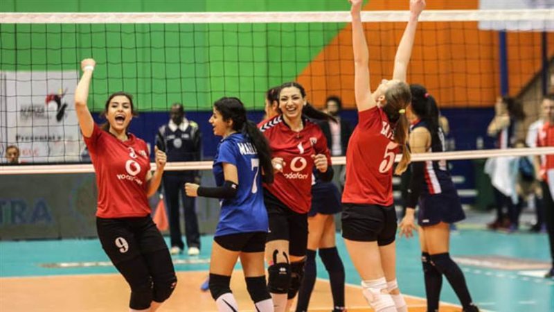 سيدات طائرة الاهلي