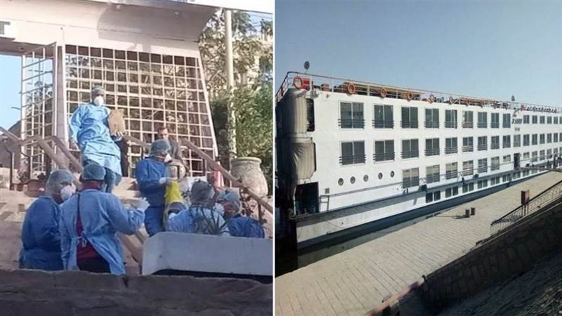 باخرة مصابي الـكورونا