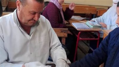 فحص 15057 طالبًا بالقطاع الريفي في المبادرة الرئاسية 