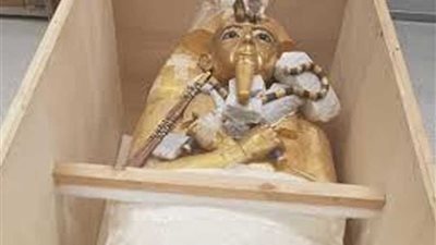 الآثار : انتهاء ترميم تابوت توت عنخ آمون خلال شهرين