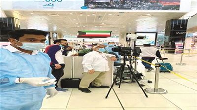 5 كاميرات حرارية متنقلة ومتطورة لمحاصرة (كورونا) في مطار الكويت الدولي