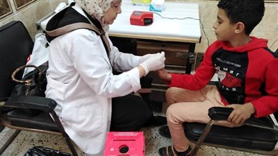 تدشين الحملة القومية للتطعيم ضد الحصبة بالدقهلية