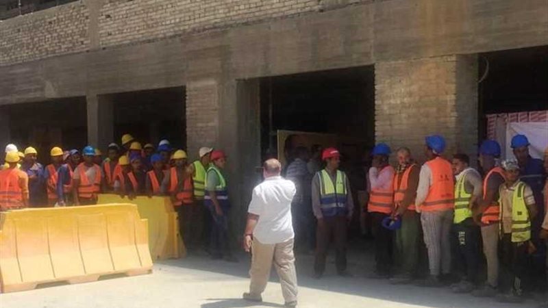 بدء أعمال القافلة