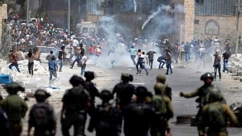 إصابة عشرات الفلسطينيين