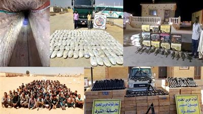 جهود مكثفة لقوات حرس الحدود خلال 2019