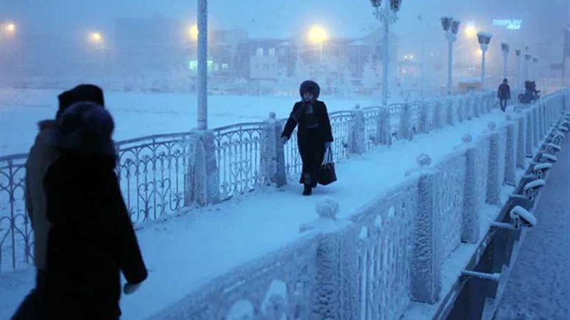 أبرد مدينة على كوكب