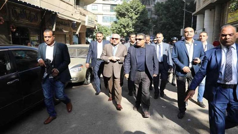 محافظ الجيزة يقود