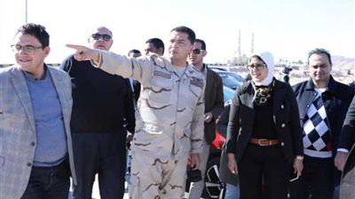 في إطار تطبيق التأمين الصحي بجنوب سيناء.. وزيرة الصحة تتفقد مشروع إنشاء مستشفى تعليمي بطور سيناء