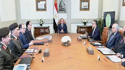 الرئيس السيسي يطلع على معدلات الإنجاز لمشروع المتحف المصري الكبير