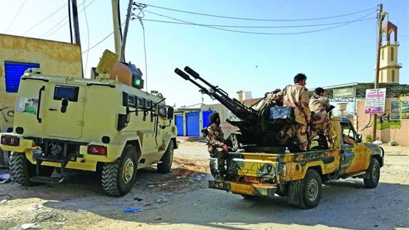 اشتباكات خلف معسكر