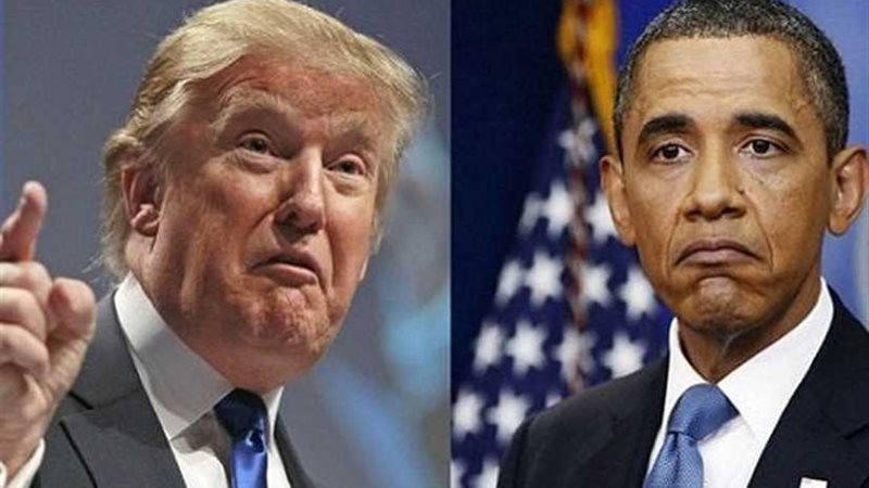 ترامب وأوباما يتشاركان