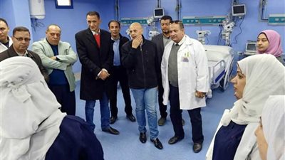 احتفالًا بالعام الجديد .. التشغيل التجريبي لقسم الاستقبال بمبني طوارئ بلبيس