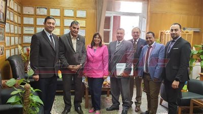 جامعة بنها تبحث المشاركة بمسابقة المشروع الوطني للقراءة