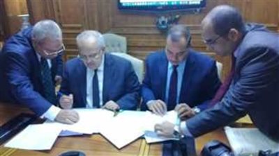 اتفاقية شراكة بين جامعتى القاهرة وسوهاج فى مجال التعليم المدمج
