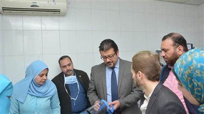 مدير مستشفيات جامعة المنصورة يتابع تنفيذ إجراءات مواجهة 