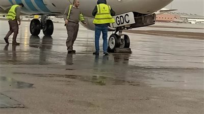 رغم الطقس السيئ انتظام رحلات مصر للطيران