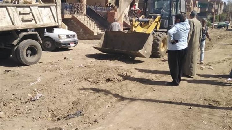 رفع 100 طن مخلفات