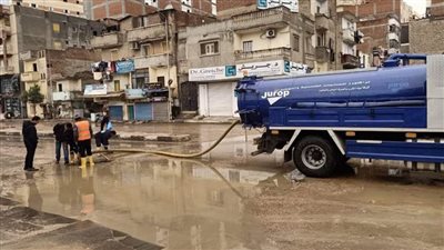 اللواء هشام آمنة: استمرار أعمال كسح مياه الأمطار بمدن ومراكز البحيرة