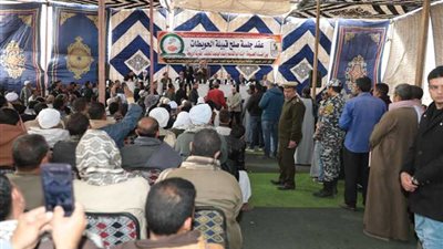 محافظ بني سويف ومدير الأمن يشهدان إنهاء خصومة ثأرية بـ