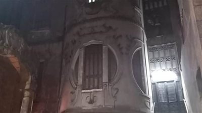إجلاء 4 أسر في انهيار جزئي لعقار بالقاهرة