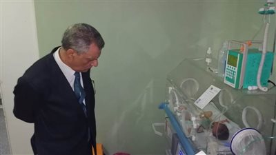  مدير تأمين بني سويف يزور مستشفى المحافظة