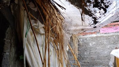 انهيار رابع منزل بمركز أجا بسبب سوء الطقس