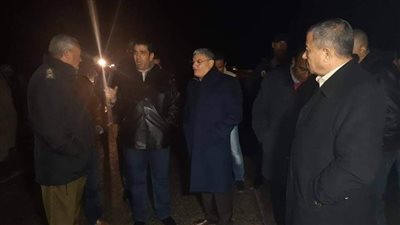 عاجل.. انهيار وقطع بالطريق الصحراوي الشرقي 