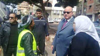 محافظ القاهرة: شفط المياه من الشوارع الفرعية أولا