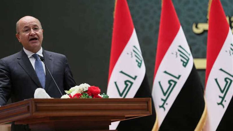 الرئيس العراقي يدعو