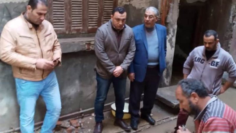 انهيار شرفة عقار