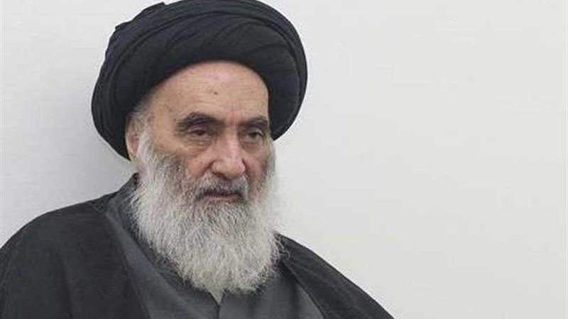 السيستاني يدخل على