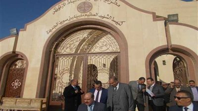 كنائس وأديرة بني سويف تتزين لاحتفالات أعياد الميلاد